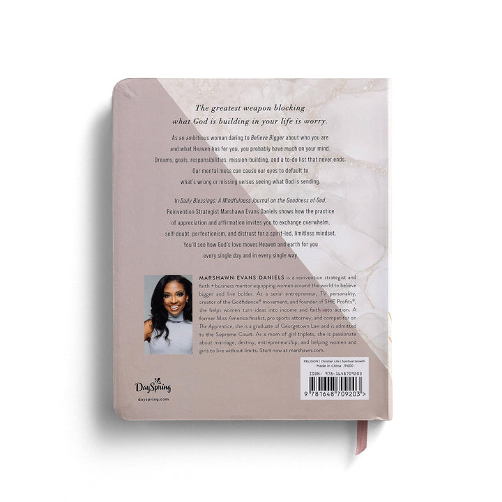 Daily Blessings: A Mindfulness Journal on the Goodness of God