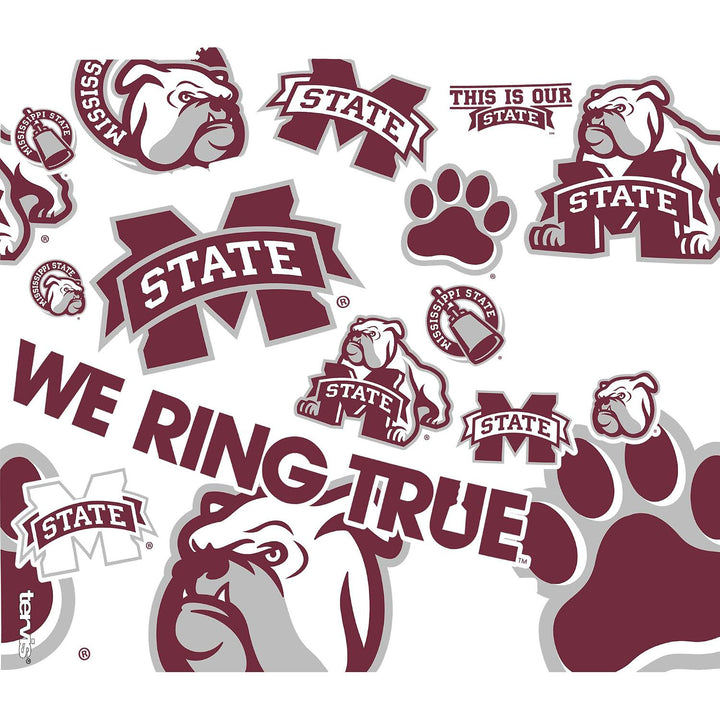 Tervis 24oz Classic Tumbler With Travel Lid - Mississippi State Bulldogs - All Over