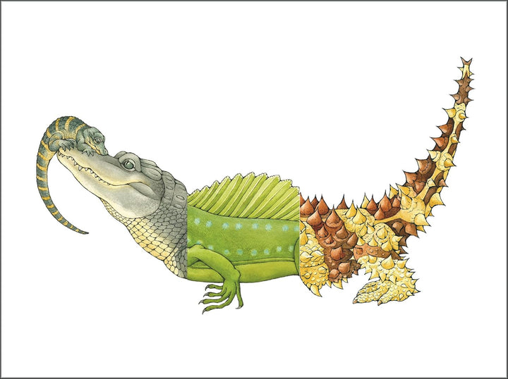 Flip-a-gator: Make Your Own Wacky Reptile!