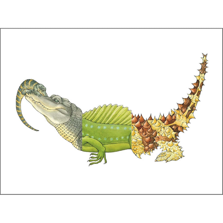 Flip-a-gator: Make Your Own Wacky Reptile!