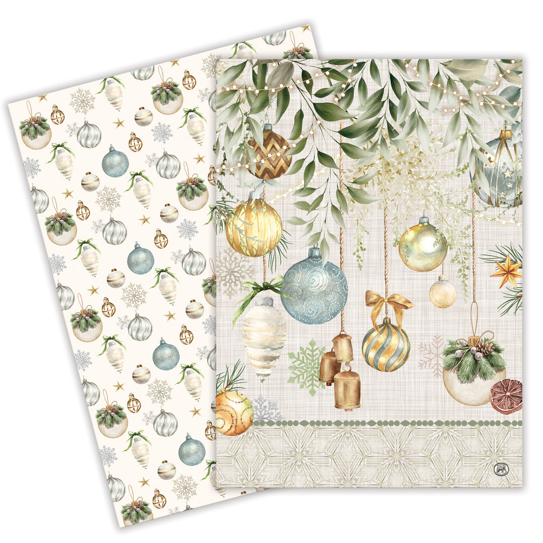 Michel Design Works Kitchen Towel - Peace on Earth Set (2)