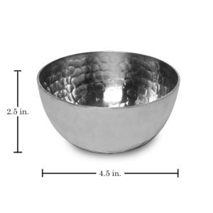 IHI Hammered Round Bowl - 5"