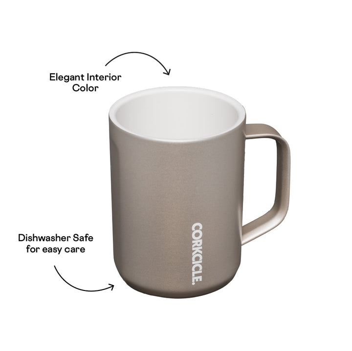 Corkcicle 16oz Coffee Mug - Latte with Oat Milk