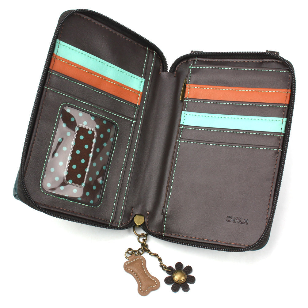 Chala Wallet Crossbody - French Bulldog