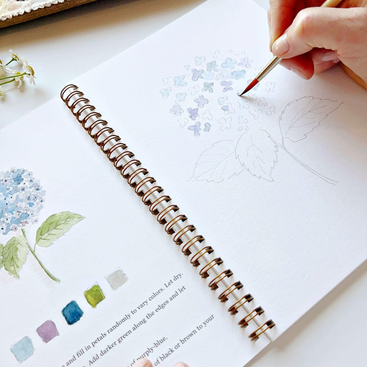 Emily Lex Watercolor Workbook - Flowers