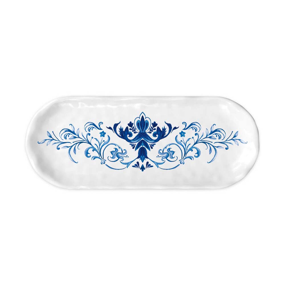 Michel Design Works Indigo Seas Melamine Accent Tray