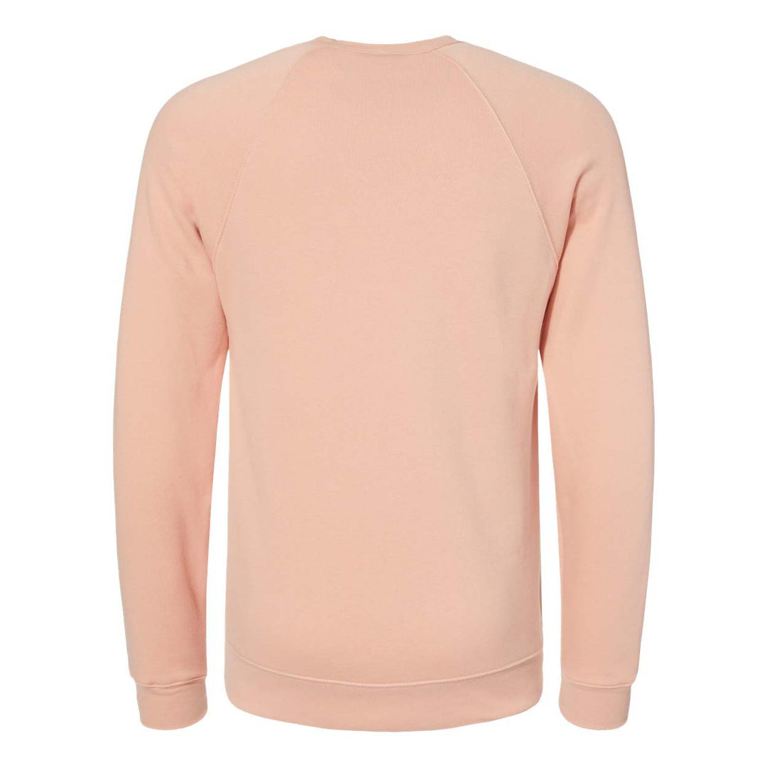 Bella + Canvas Sponge Fleece Crewneck Sweatshirt - Peach