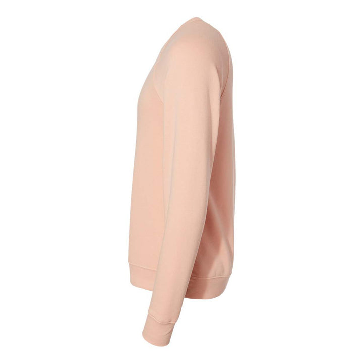 Bella + Canvas Sponge Fleece Crewneck Sweatshirt - Peach