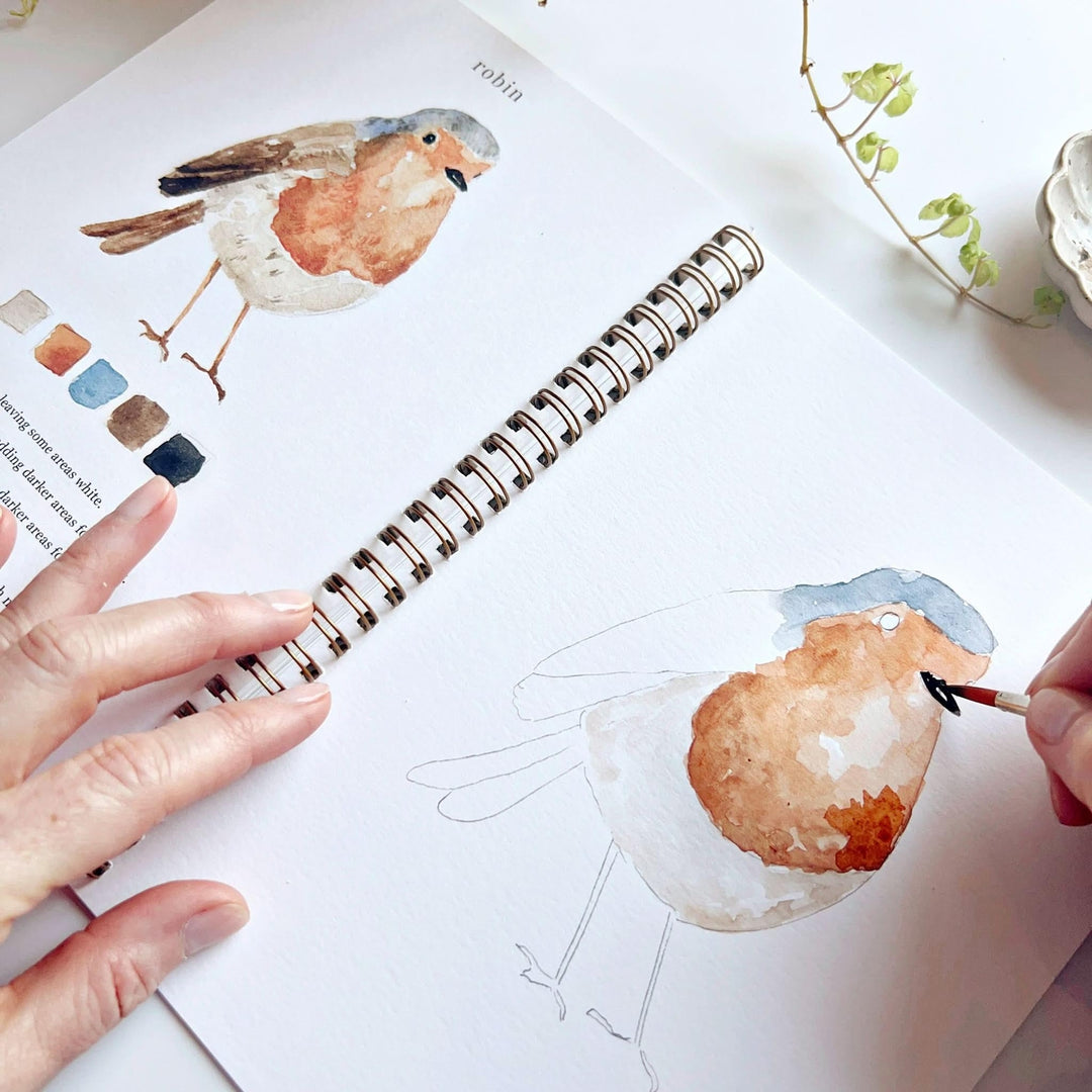 Emily Lex Watercolor Workbook - Birds