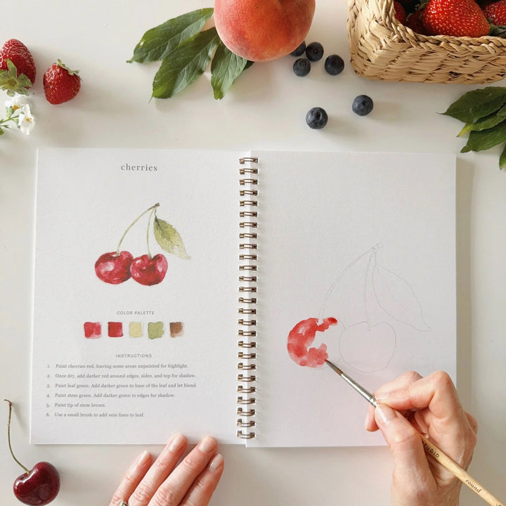 Emily Lex Watercolor Workbook - Fruit
