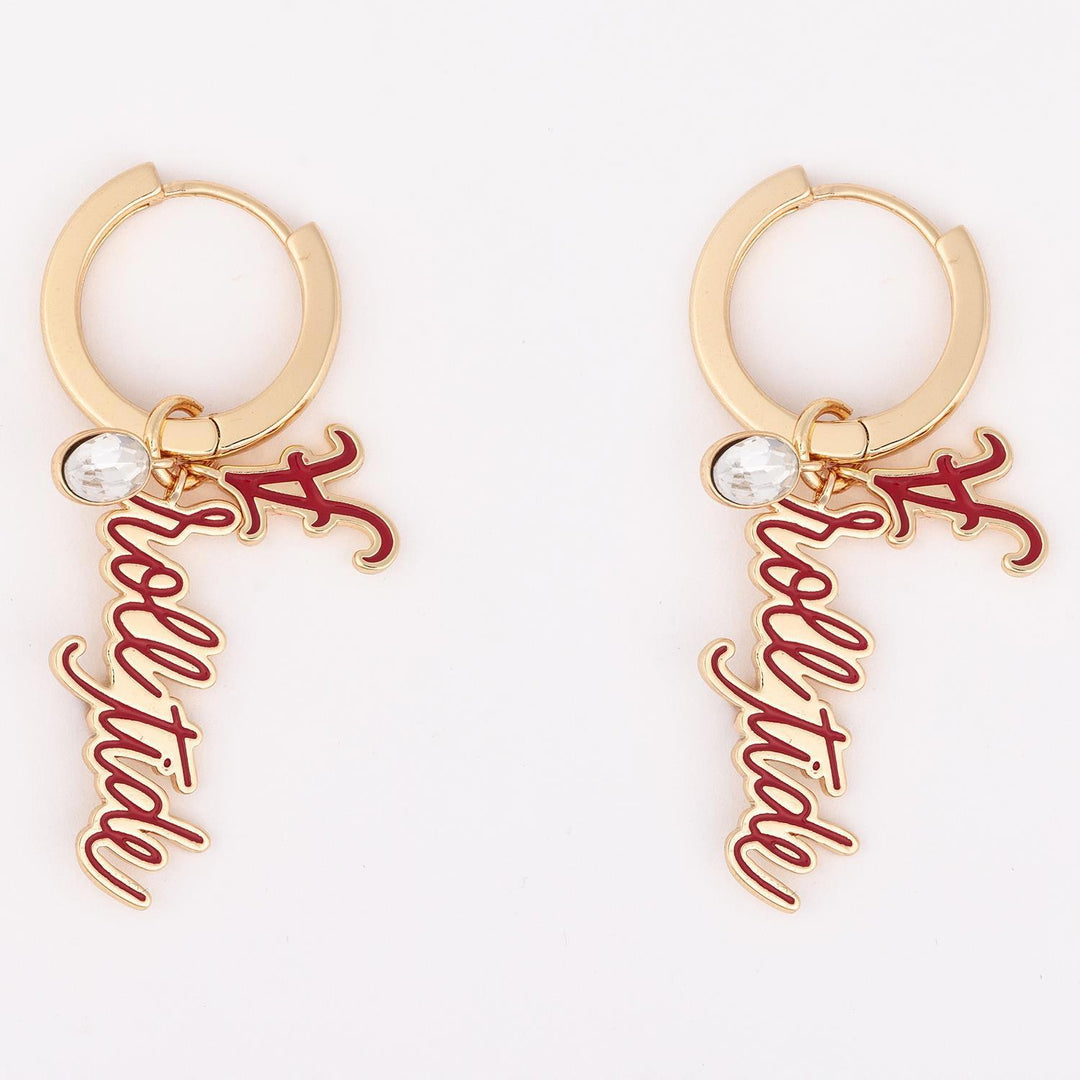 Mary Square Earrings - Roll Tide Dangle