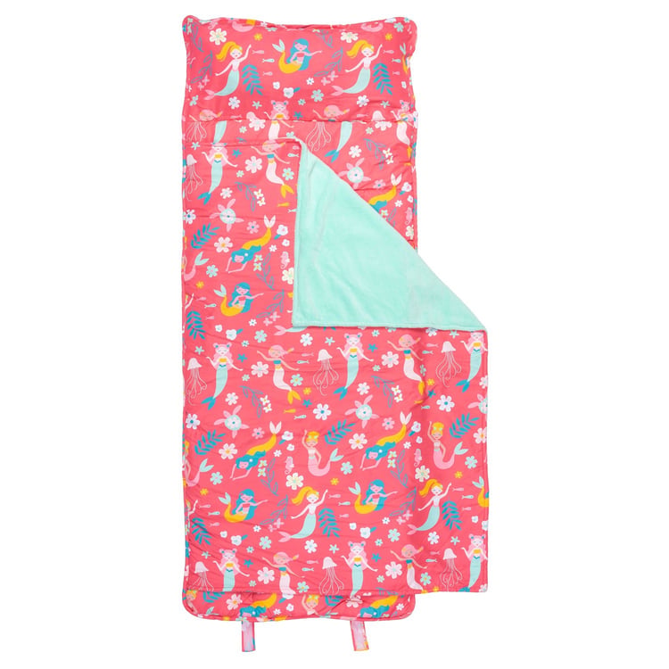 Stephen Joseph All Over Print Nap Mat - Pink Mermaid
