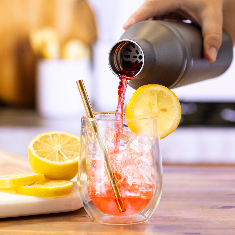 Corkcicle 17oz Cocktail Shaker - Ceramic Slate