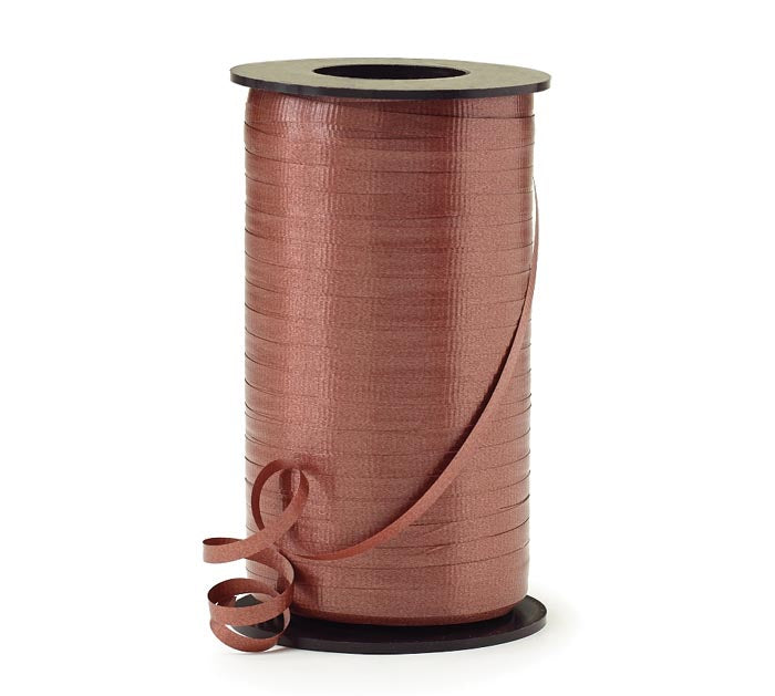Burton & Burton  3/16" Crimped Chocolate Curling Ribbon