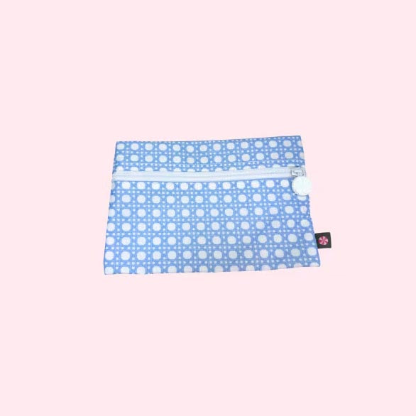 Mint Cosmo Bag - Baby Blue Bungalow