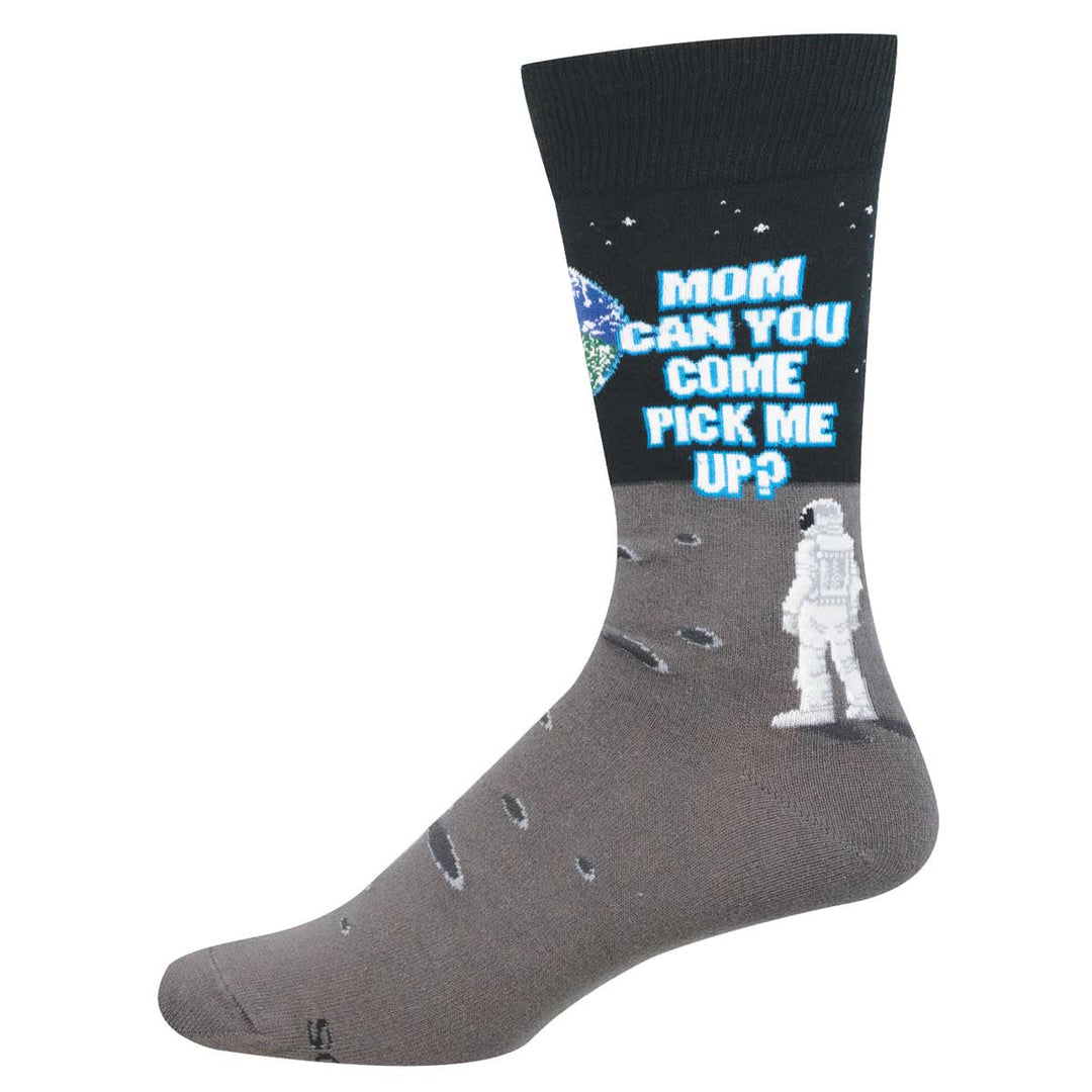 Socksmith Cotton Crew Socks - Please, Mom! (10-13)