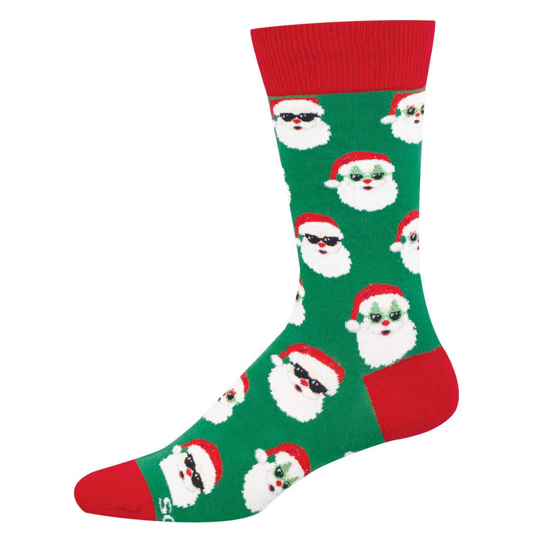 Socksmith Santa Shades - Green (10-13)