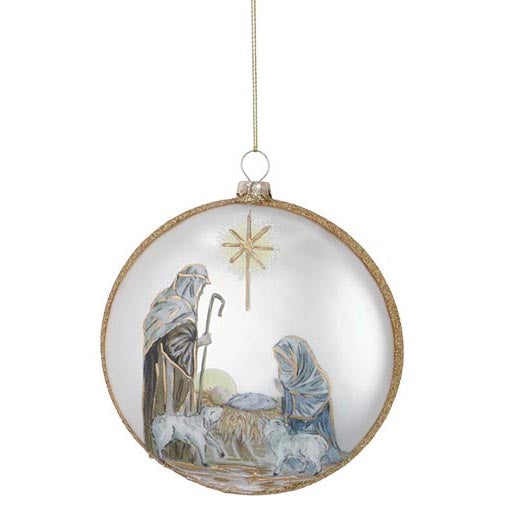 Burton & Burton Humble Hope Ornament - Family Manger Scene