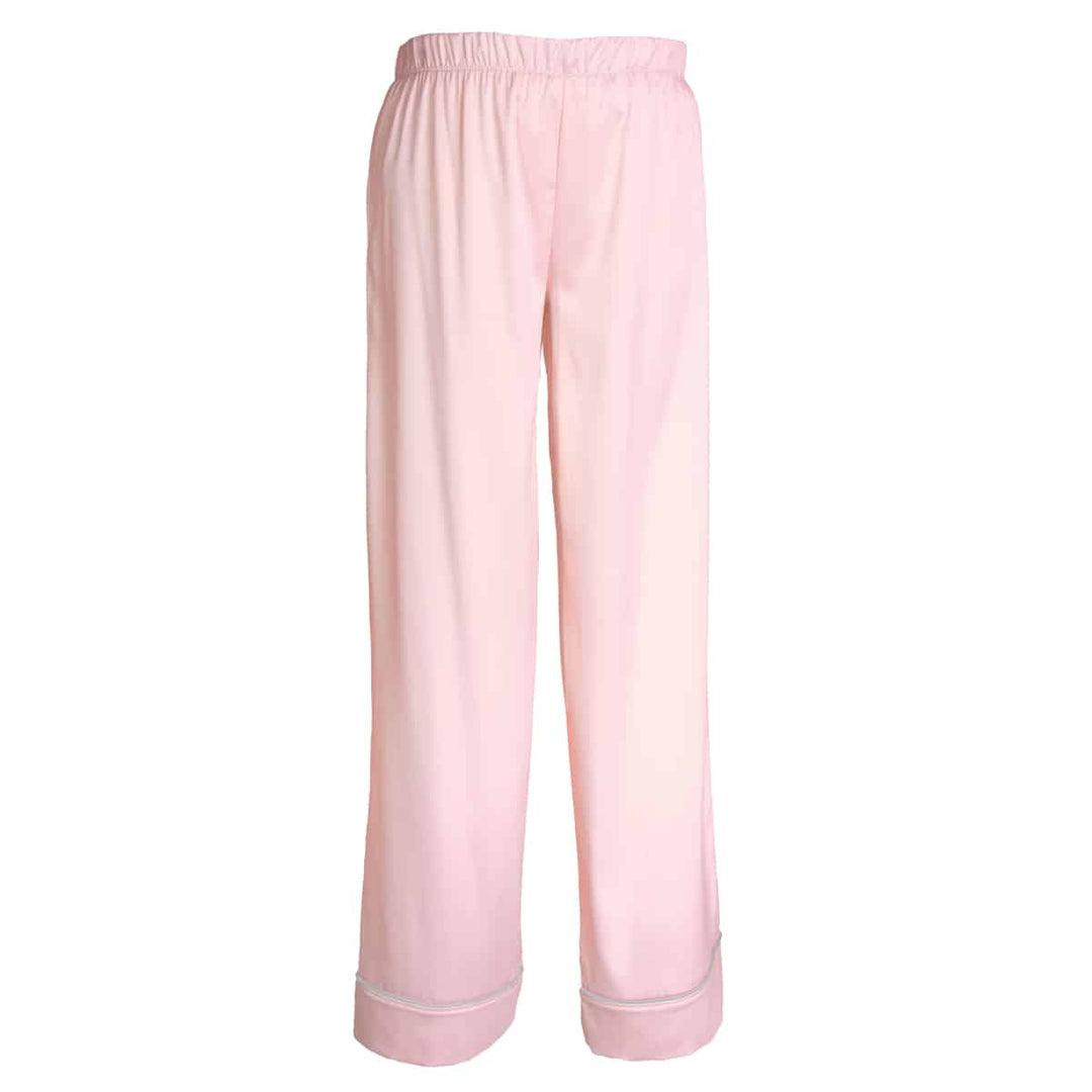 Amanda Blu Pink/Grey Satin Pajama Pants