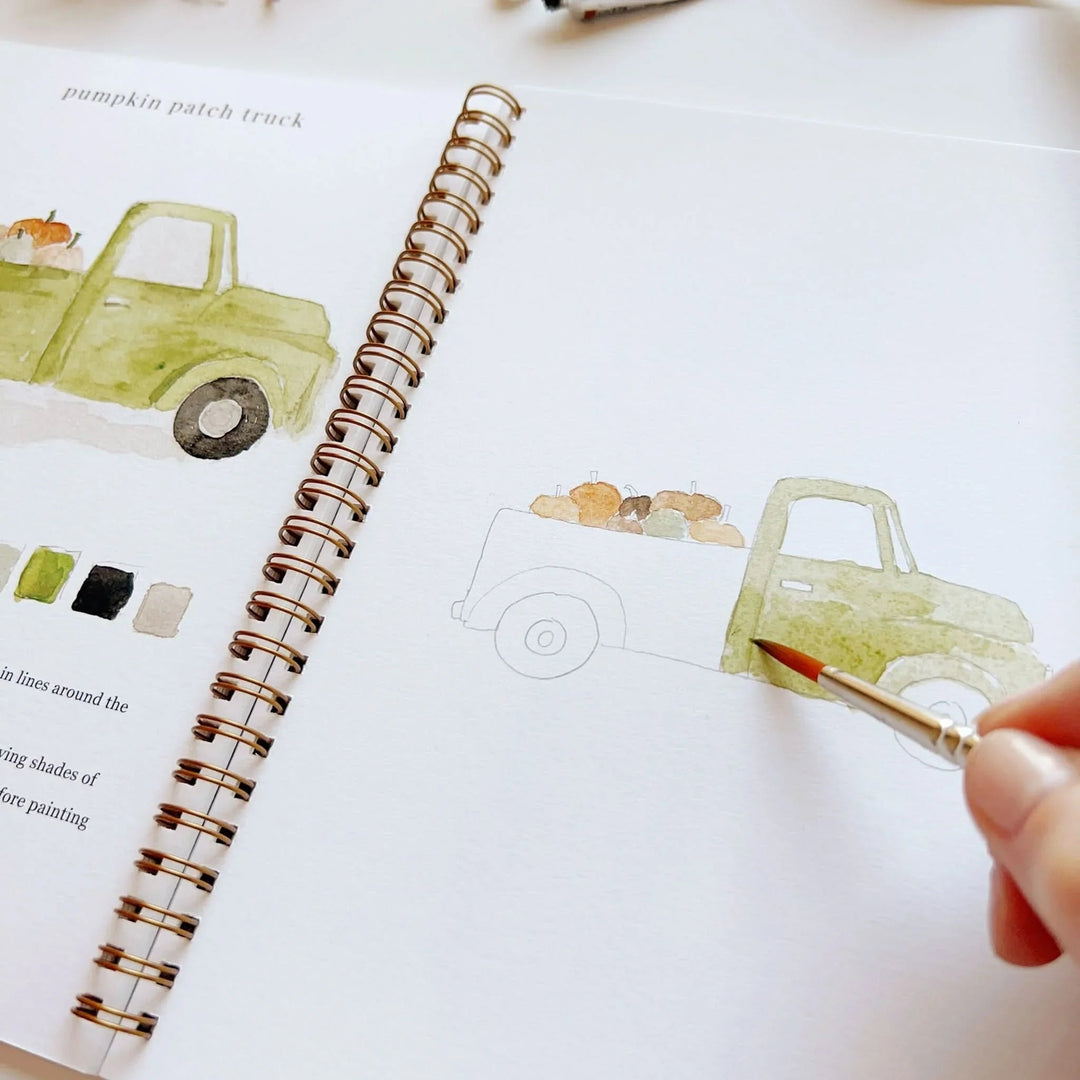 Emily Lex Watercolor Workbook - Autumn