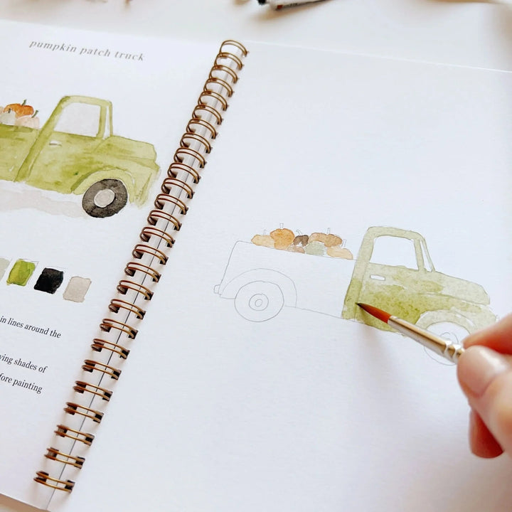 Emily Lex Watercolor Workbook - Autumn