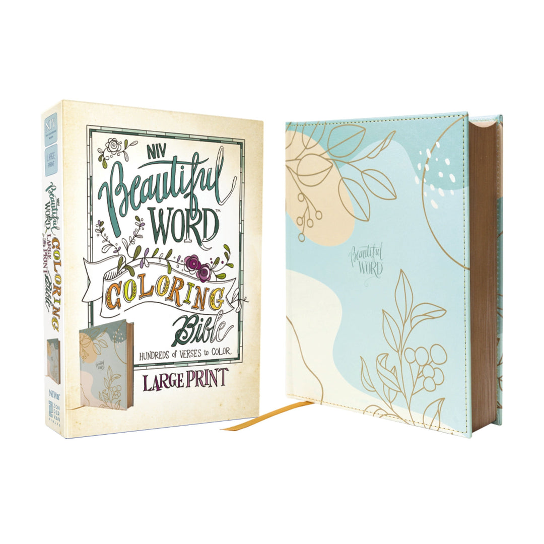 NIV, Beautiful Word Coloring Bible, Large Print