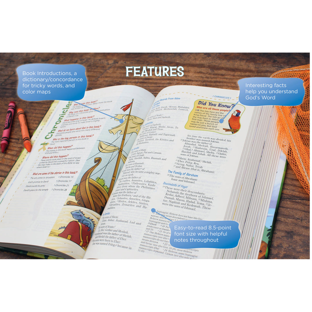 NIV, Adventure Bible, Full Color Interior
