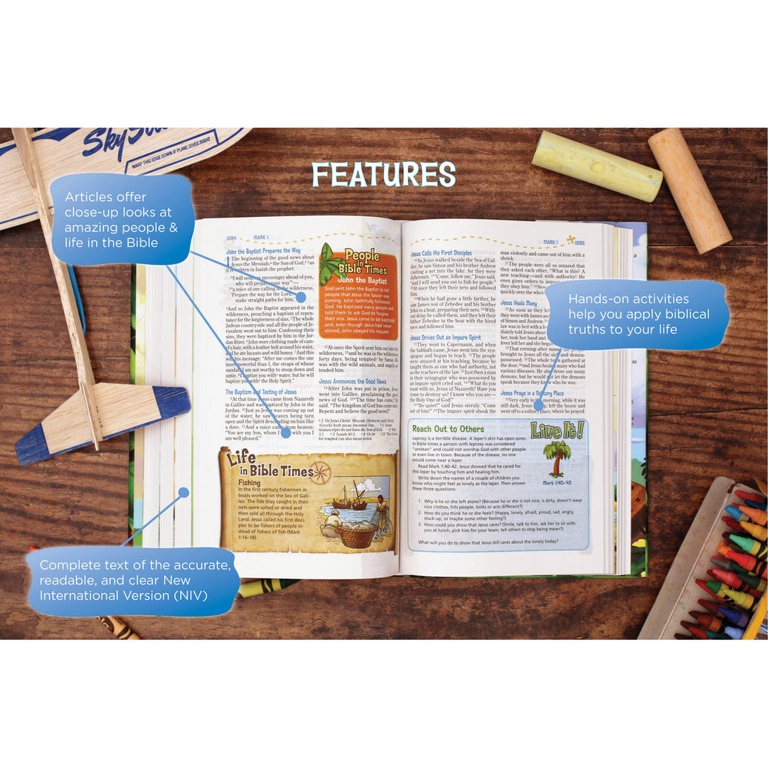 NIV, Adventure Bible, Full Color Interior