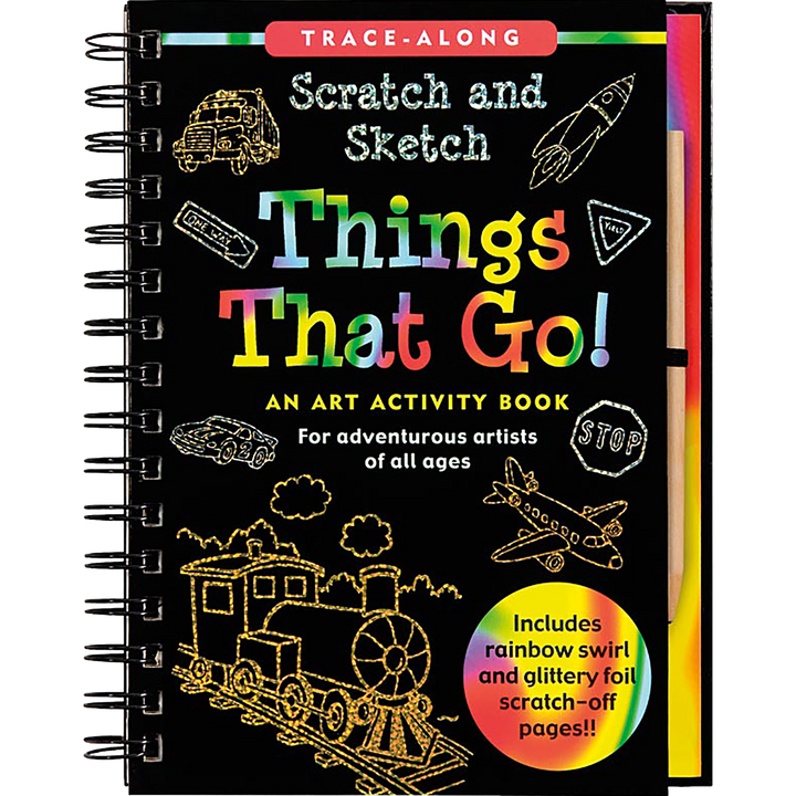 Peter Pauper Press Scratch and Sketch - Things That Go