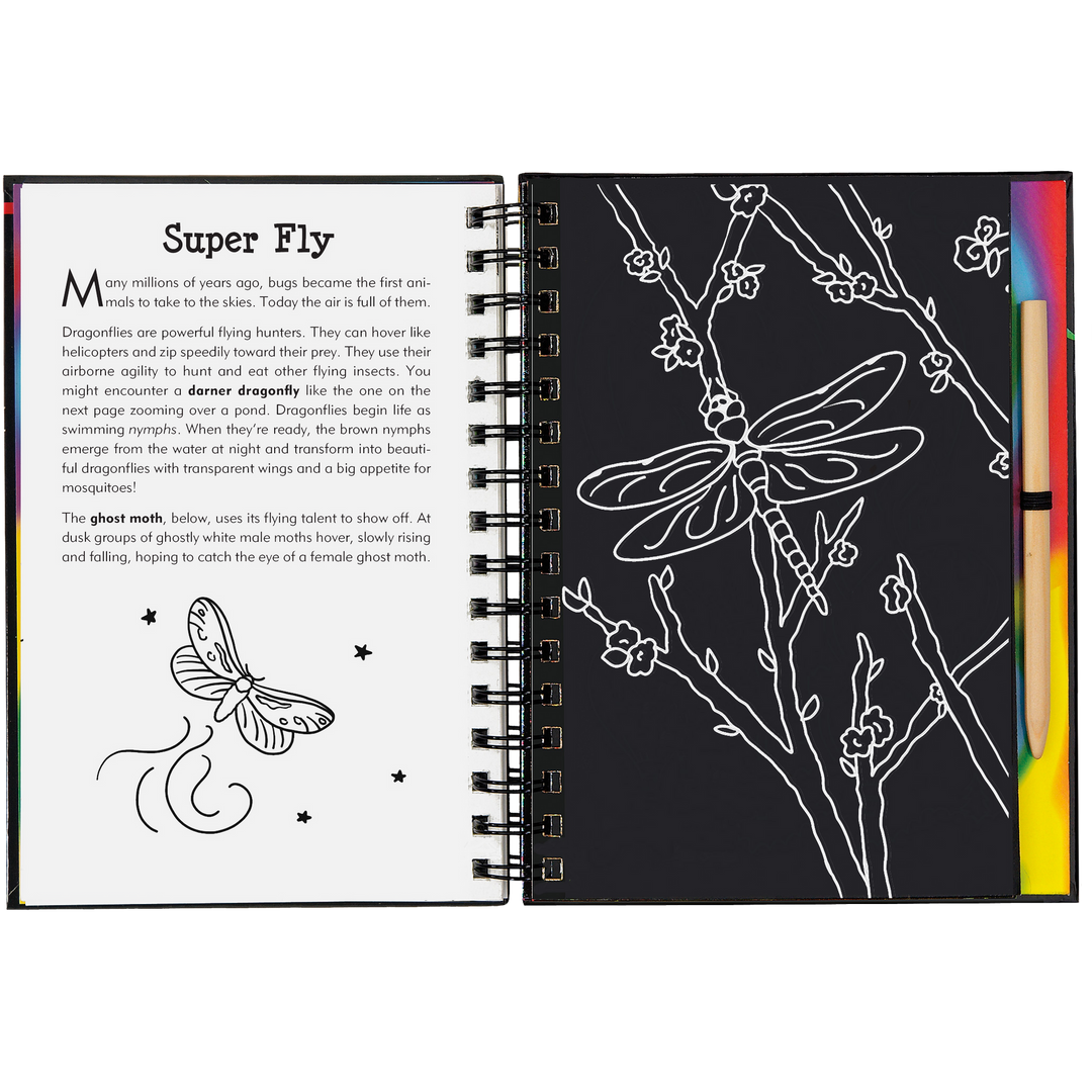 Peter Pauper Press Scratch and Sketch - Bugs
