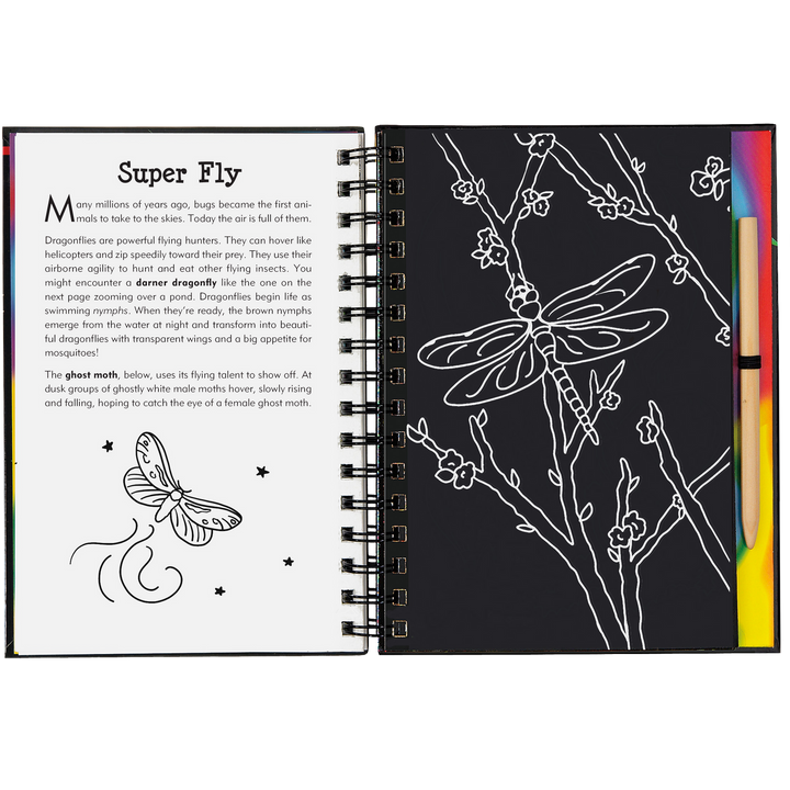 Peter Pauper Press Scratch and Sketch - Bugs