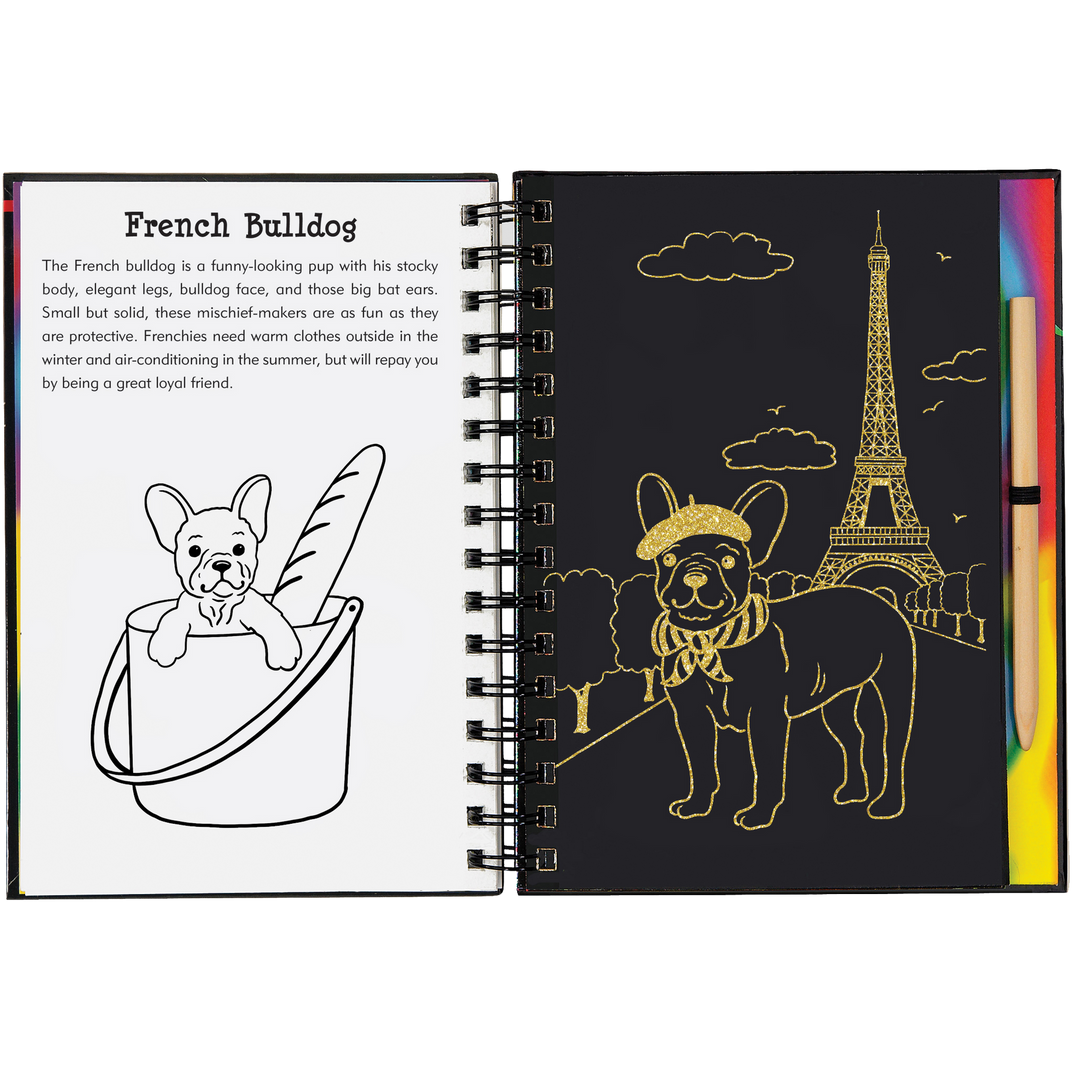 Peter Pauper Press Scratch and Sketch - Puppies