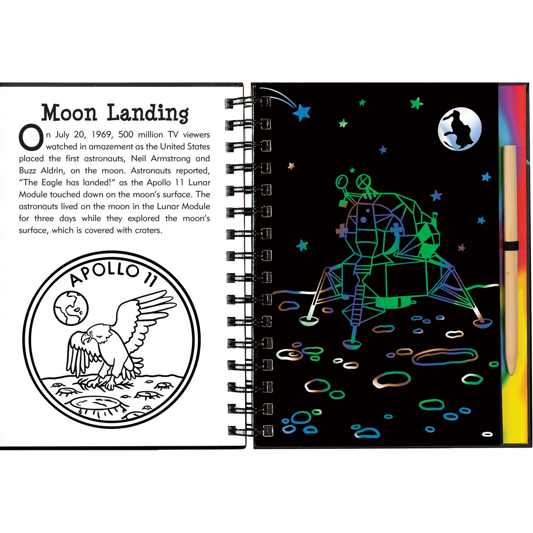 Peter Pauper Press Scratch and Sketch - Solar System