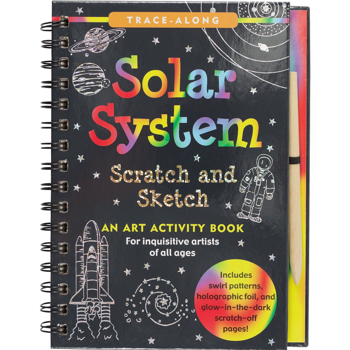 Peter Pauper Press Scratch and Sketch - Solar System