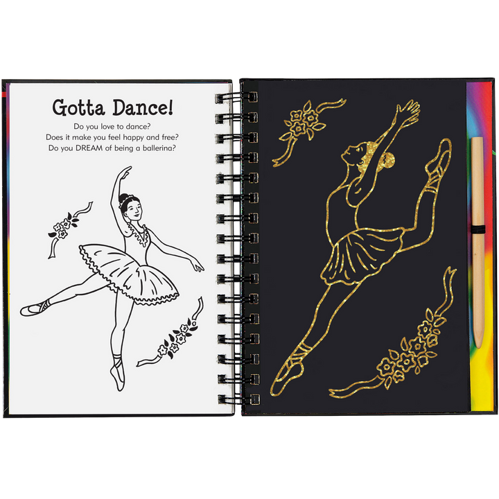 Peter Pauper Press Scratch and Sketch - Ballet