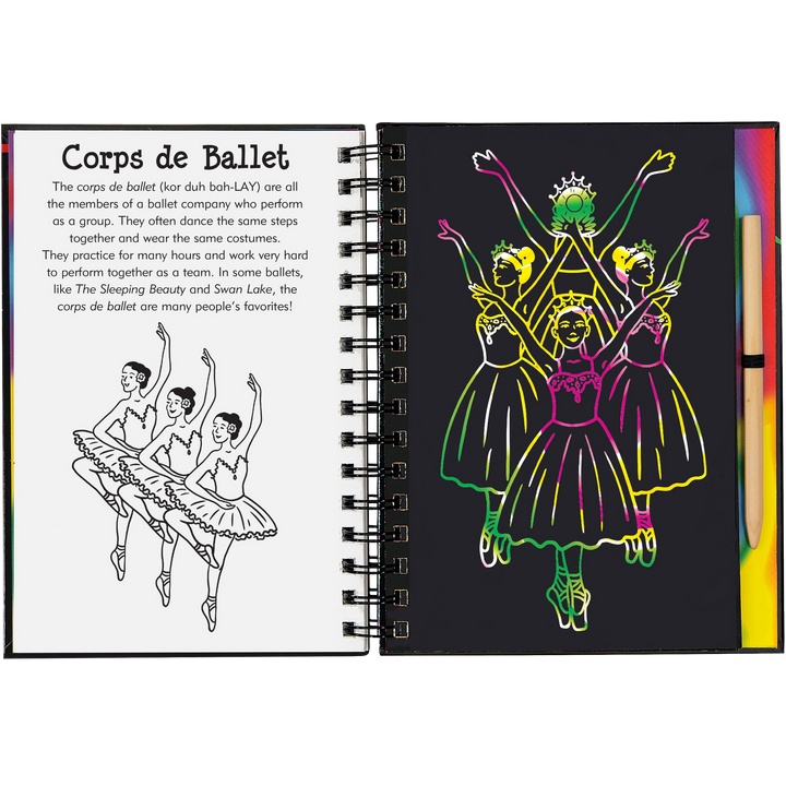 Peter Pauper Press Scratch and Sketch - Ballet