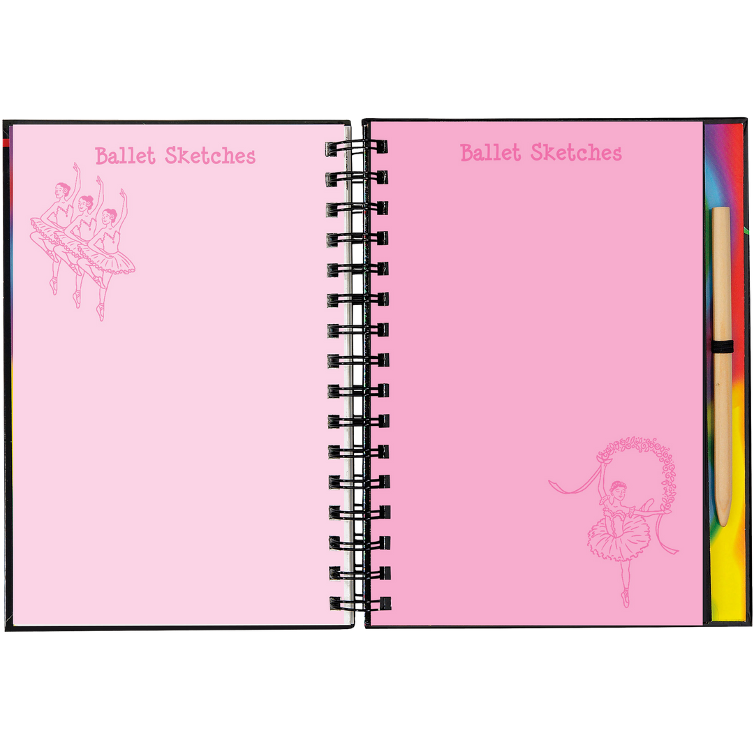 Peter Pauper Press Scratch and Sketch - Ballet