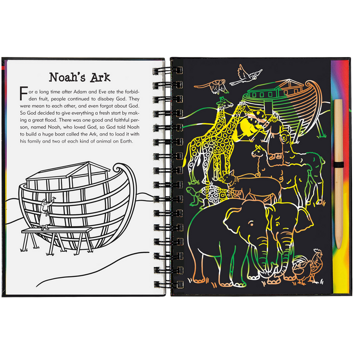 Peter Pauper Press Scratch and Sketch - Bible Stories