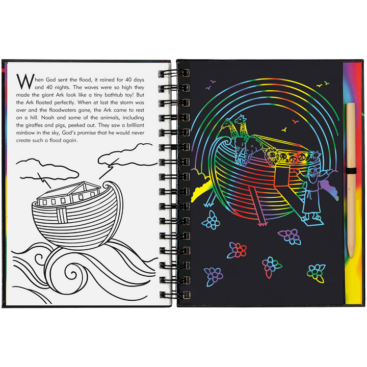 Peter Pauper Press Scratch and Sketch - Bible Stories