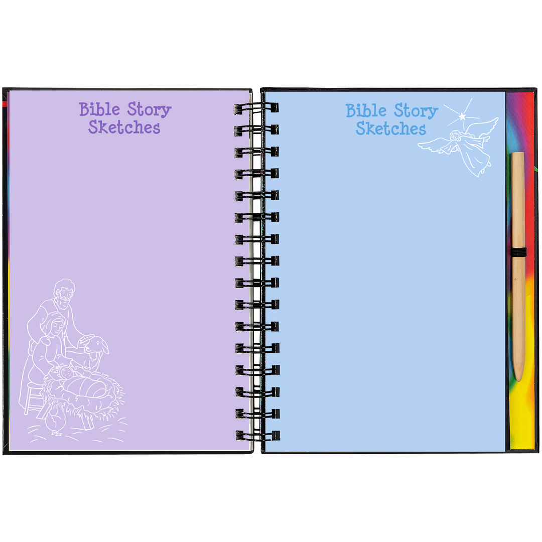Peter Pauper Press Scratch and Sketch - Bible Stories