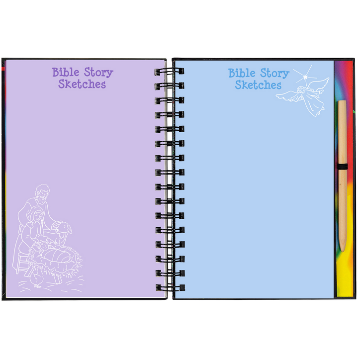 Peter Pauper Press Scratch and Sketch - Bible Stories