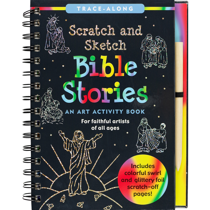 Peter Pauper Press Scratch and Sketch - Bible Stories