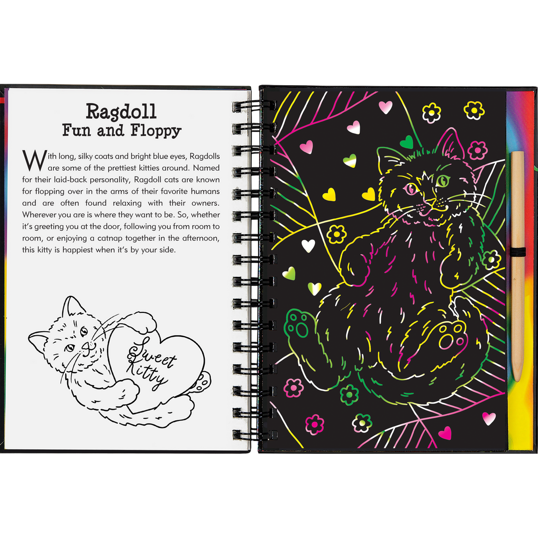 Peter Pauper Press Scratch and Sketch - Kittens