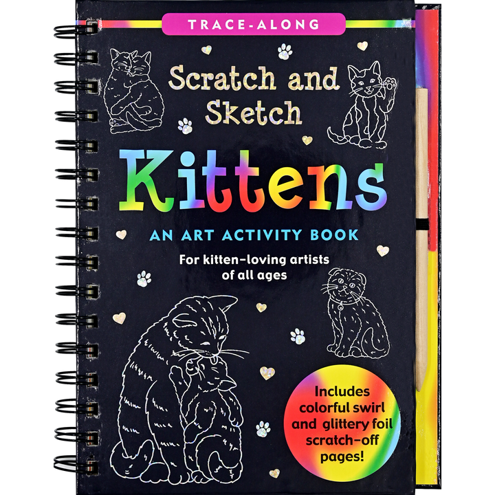 Peter Pauper Press Scratch and Sketch - Kittens