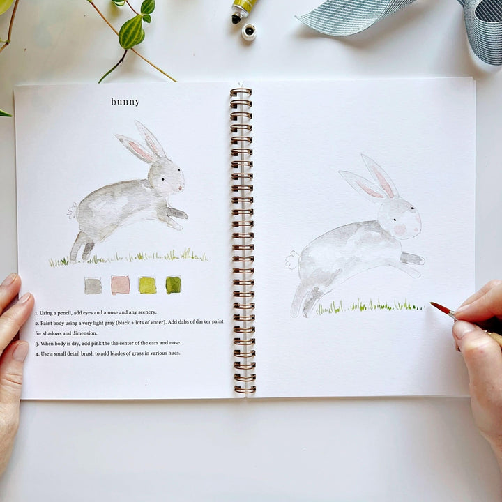 Emily Lex Watercolor Workbook - Animals