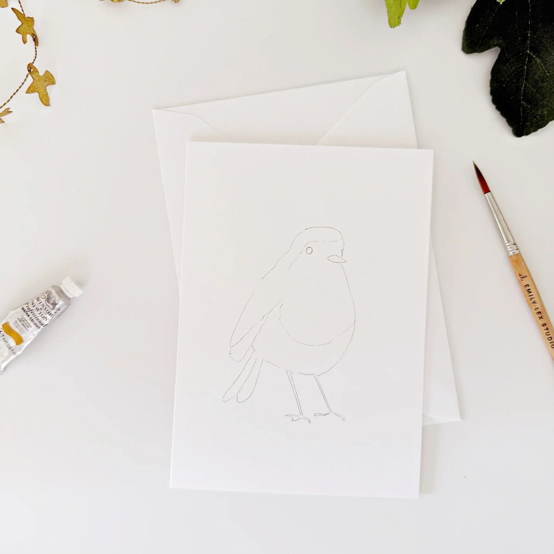 Emily Lex Watercolor Notecard Set - Birds