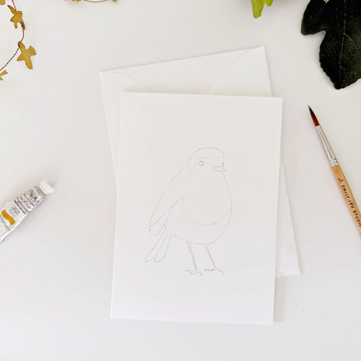 Emily Lex Watercolor Notecard Set - Birds