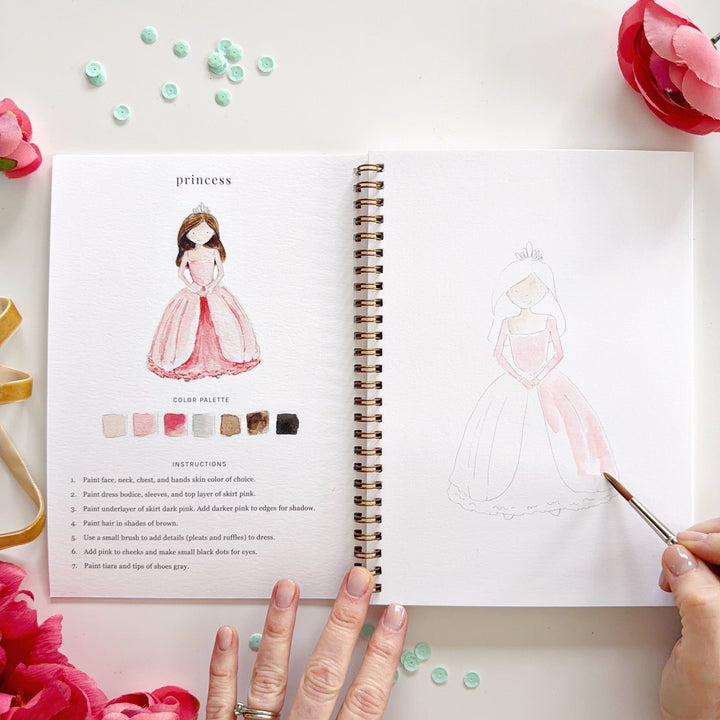 Emily Lex Watercolor Workbook - Fairytale