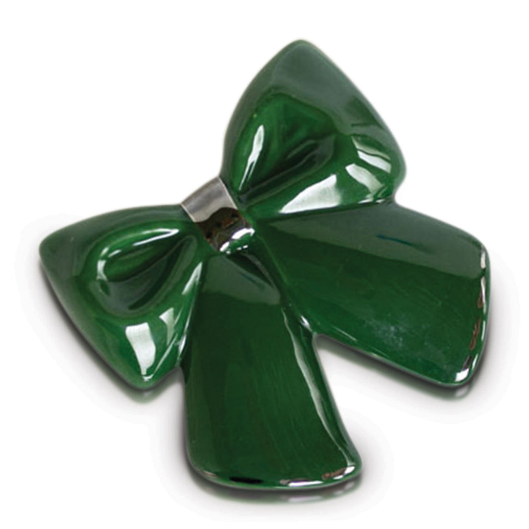 Nora Fleming Mini - Green Bow