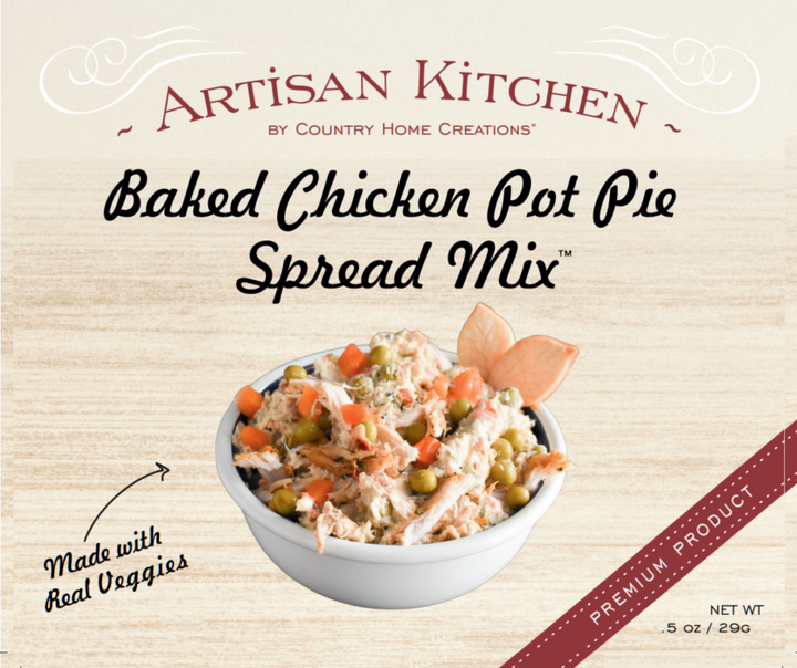 Country Home Creations Artisan Kitchen Baked Chicken Pot Pie Spread Mix